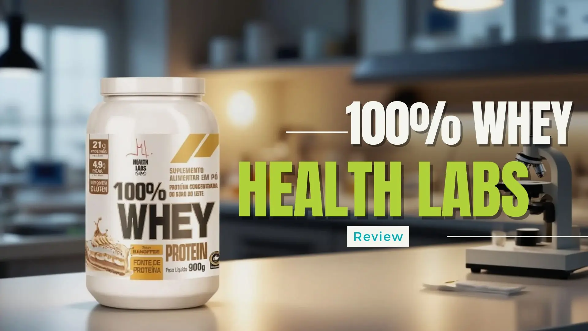 Análise Completa do Whey Sabor Cappuccino da Health Labs